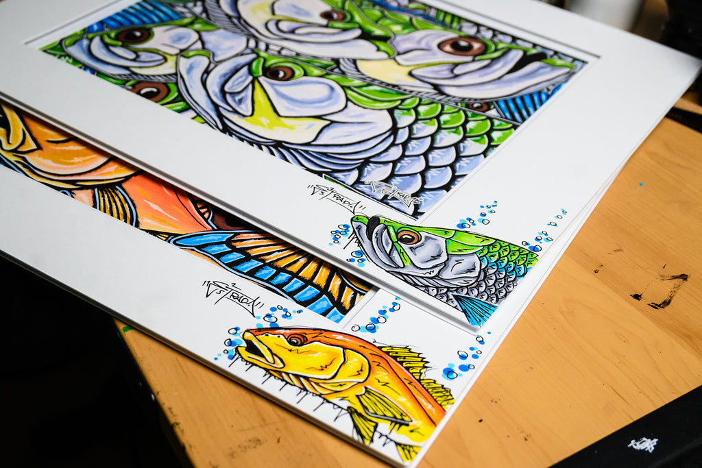 The Drawing Board: Art and Angling for a Cause