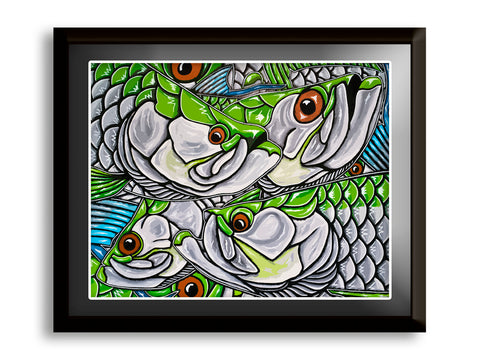 Megalops Atlanticus - Lithograph Print