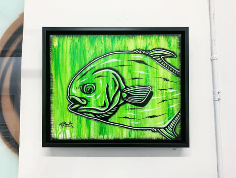 Limelight Permit • Original Canvas